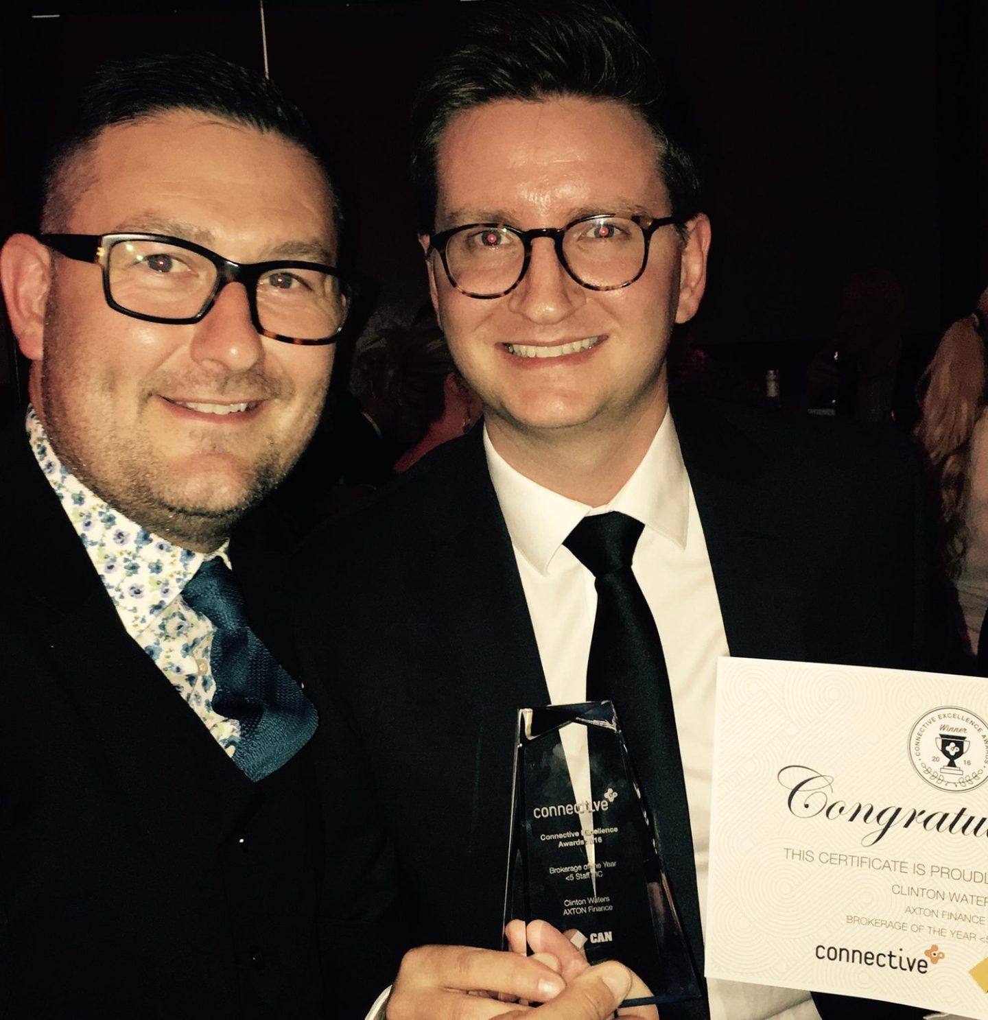 Axton Finance Wins Excellence Award